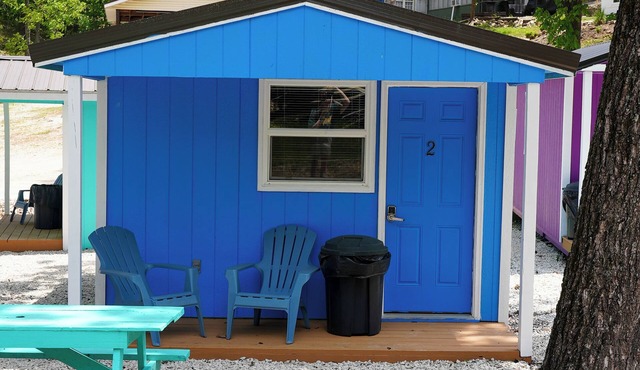 Franky and Louies Blue Cabin 2