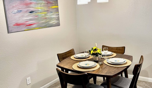 Fully furnished next to Greenbelt and close to Olde Towne & Fashion Square.