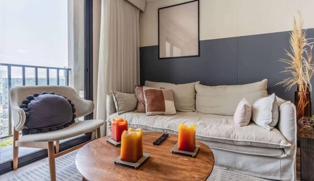 Geko | Poised 1BR w/AC near San Isidro Center