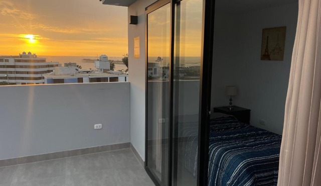 Habitación con Terraza Vista al Mar