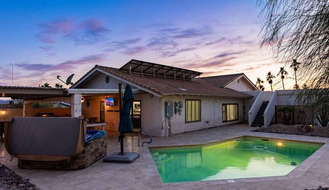 Havasu Tomahawk - Pool, Pool Table, Spa, Fire Pit, Game Room