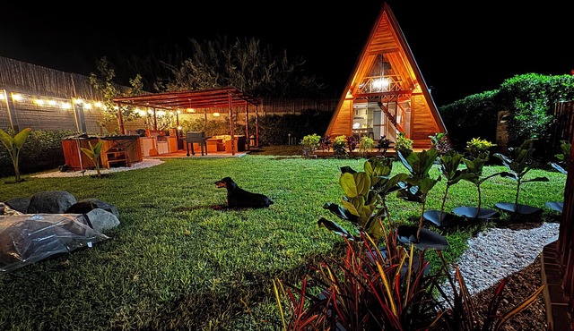 Hidden Luxury Cabin in Nature Jacuzzi, Fire Pit & Private Escape