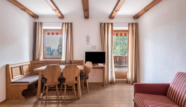 Holiday Apartment Ferienparadies Sabina Compatsch in the Nature Park on the Seiser Alm