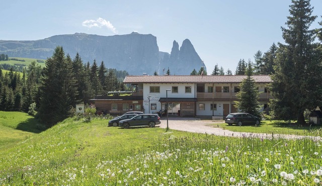 Holiday Apartment "Ferienparadies Sabina Santner" in the Nature Park on the Seiser Alm