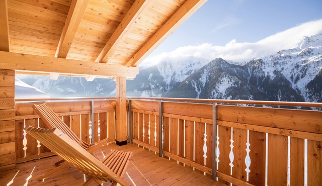 Holiday Home "Chalet Henne-Hochgruberhof" in Idyllic Mountain Location with Own Sauna