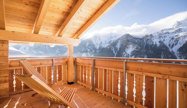 Holiday Home "Chalet Henne-Hochgruberhof" in Idyllic Mountain Location with Own Sauna