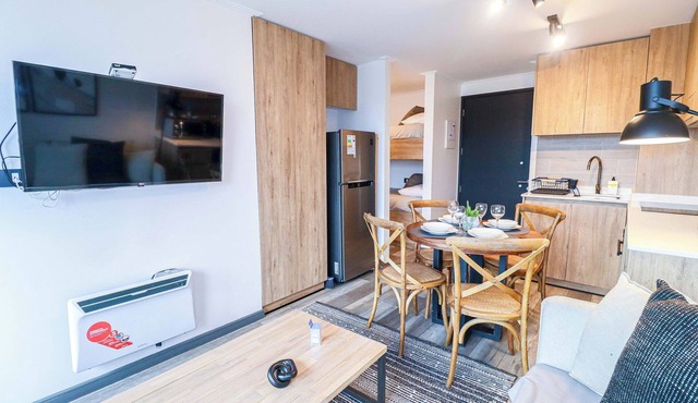 HOM I 1D1B, Wifi, Terraza, Calefacción eléctrica