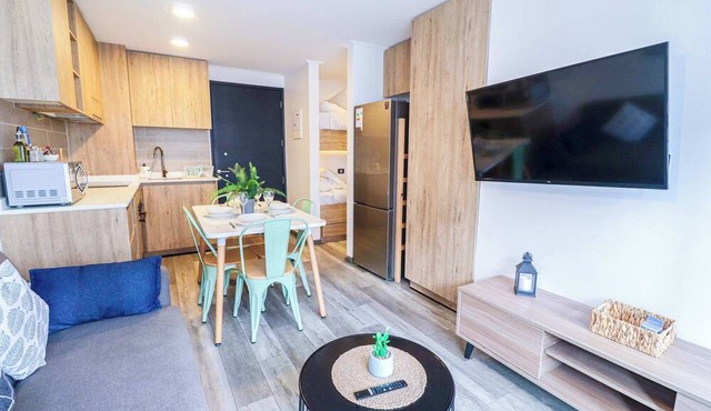 HOM I Calefactor Eléctrico, WiFi, Full Equipado.