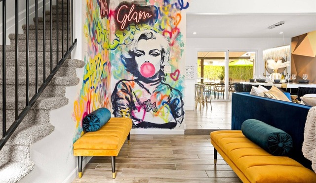 InstaGlam House: Heated Pool + Karaoke + Poolside Yoga and More!