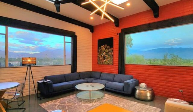 Large 1 BR Artist Studio Mountain Views heated pool