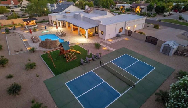 Luxury WaterSlide Resort+Pickleball+Arcade+Spa