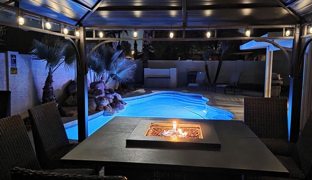 Mesa Oasis with Heated Pool and Theater-Style Media Room