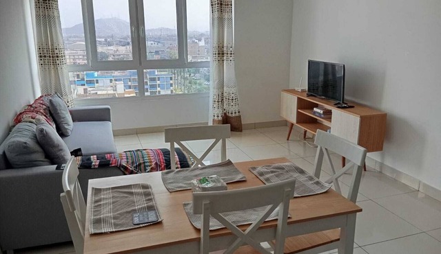Modern 3BR Apartment in Lima with Fast Wi-Fi & Full Amenities