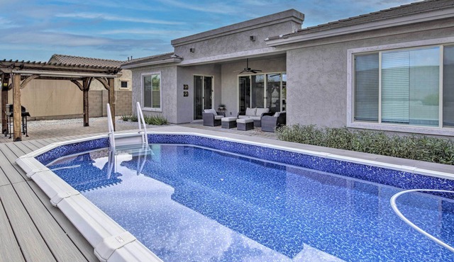 Modern Estrella Mountain Home with Pool & Patio!