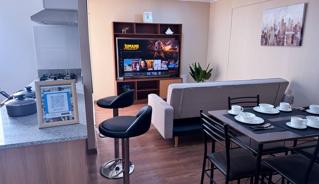 Modern Loft 2 BR with Balcony near Miraflores