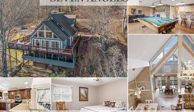 Mountain View, Pool Table, Deck, Game Room, Wet Bar