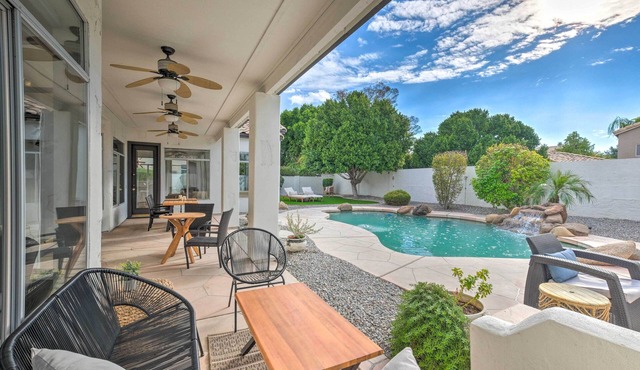 NEW! Stunning Chandler Retreat w/Heated Pool!