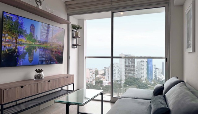 Ocean View 1BR - TV 65" - Pool - Jacuzzi 1806