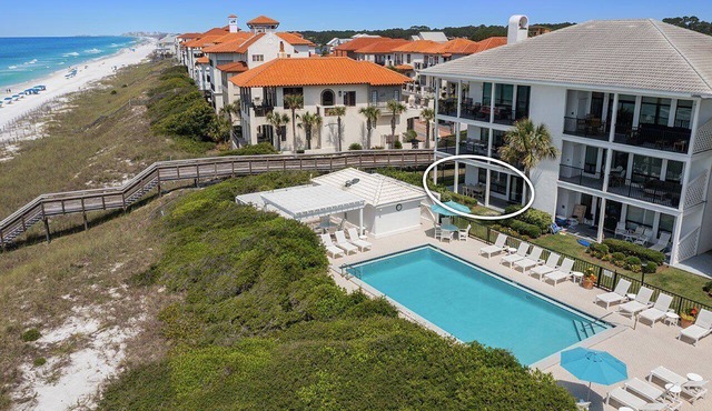 Palms of Dune Allen 108 - Oceanfront Condo in 30A with Pool & Beach Access