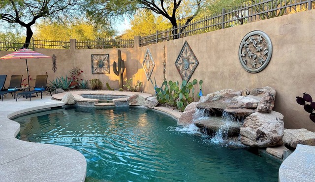 Pam and Glyn's Las Sendas Retreat. Furnished home with 31 night minimum rental.