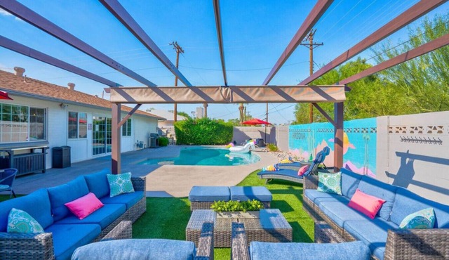 Paradise Palms I 7 min to Old Town I Heated Pool