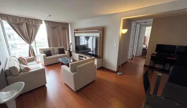In condominium with beautiful views
