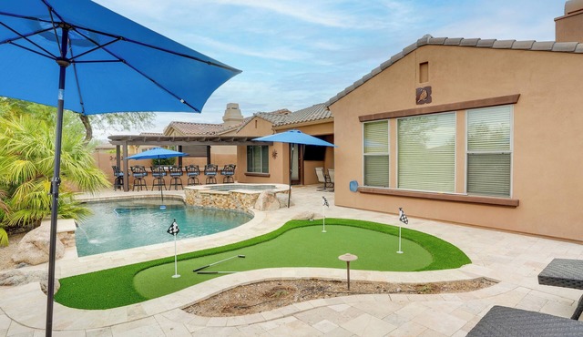 Pool, Hot Tub & Putting Green: Estrella Mtn 4BR