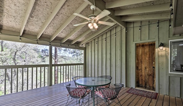 Quiet Home w/ Deck & Mtn Views ~ 3 Mi to Prescott