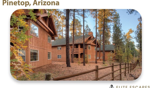 Recreational Paradise Pinetop Resort 3bdr