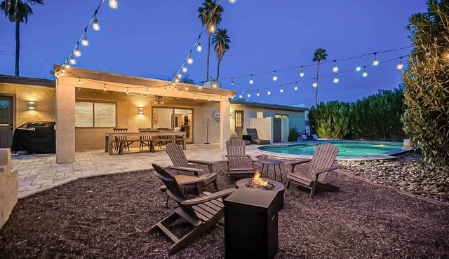 Scottsdale Adobe Home w/Backyard Oasis!