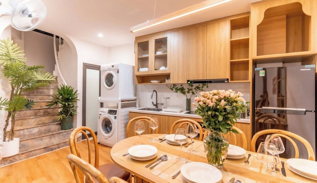 Spacious 4-bedrooms house/Hà Nội Urban Quarter/Trainstreet 5'/washer&dryer