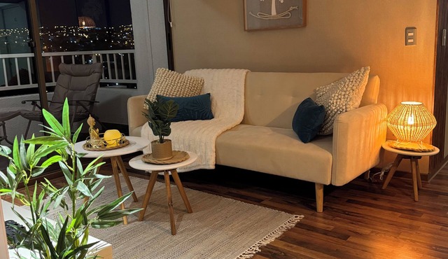 Spacious and cozy apartment with beautiful view