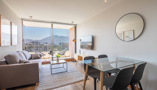 Terrific 2-bedroom apartment in Las Condes perfect for your stay