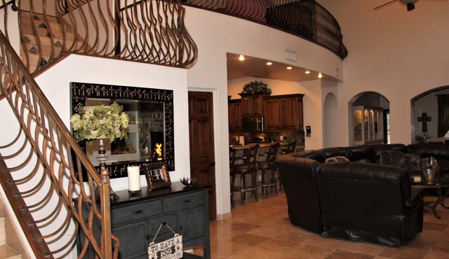 The house is 1.2 miles from Sabino Canyon