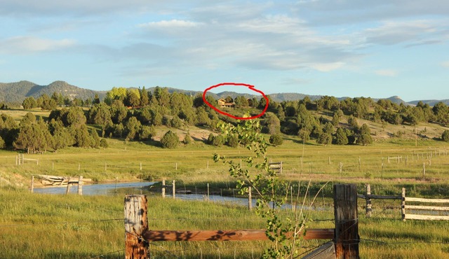 The Ranch House river view on 280 acre Sevier River Ranch