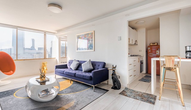 Unique in Providencia Full Design 55m2, Subway, Clear View ★