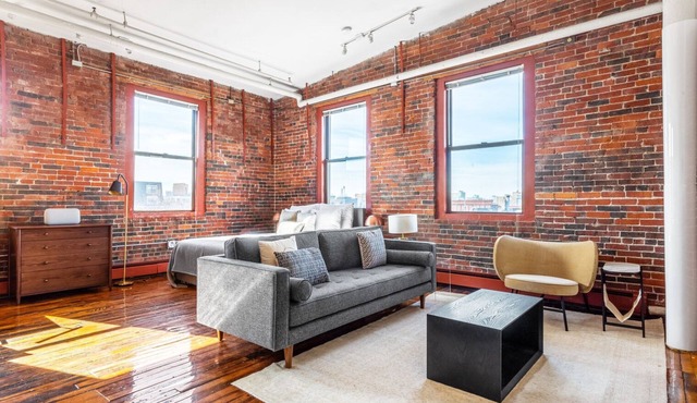 Unique South End Loft w/Pool, Art Gallery, Steps to T by Blueground