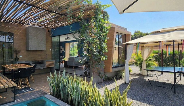 w Quiet 2BR Country Villa w Private Pool Games