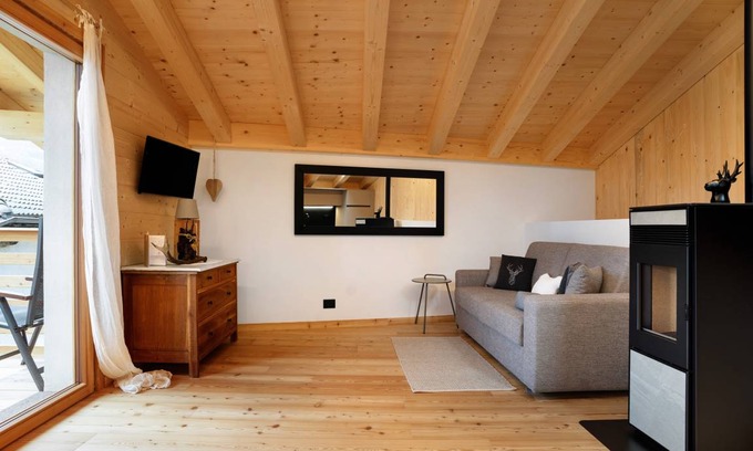 Frassilongo Ski Chalet | 70 m² Chalet ∙ 1 bedroom ∙ 4 guests