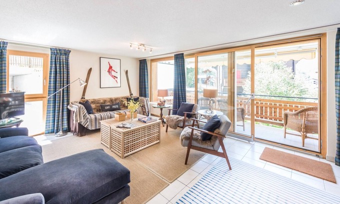 Zermatt Apartment | Chalet Nevis - a 3-bedroom apartment in Zermatt with Matterhorn views