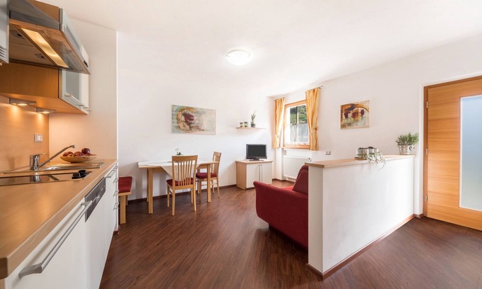 Salonetto Apartment | Cosy Holiday Apartment "Tischlerhof - Typ C" with Wi-Fi and Mountain View