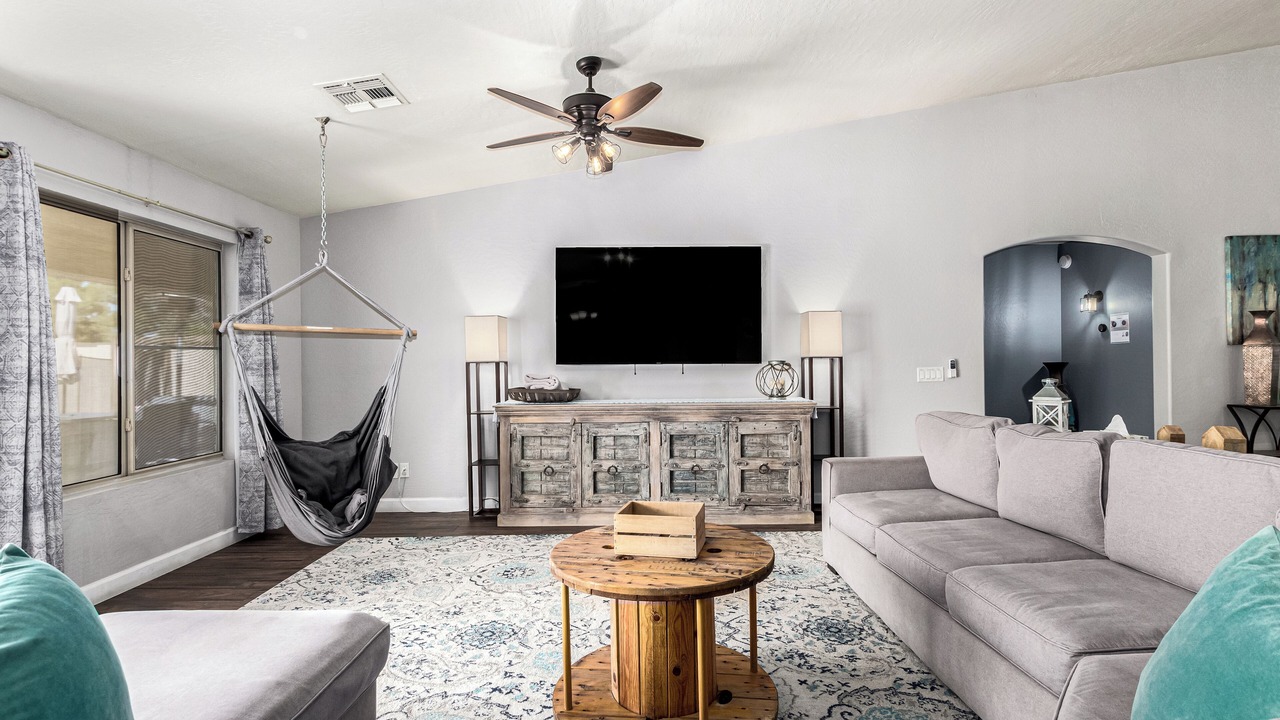 Photo of Livingroom in Desert Sunset