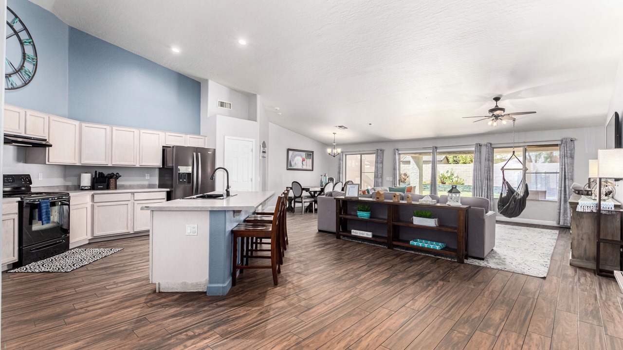 Photo of Kitchen in Desert Sunset