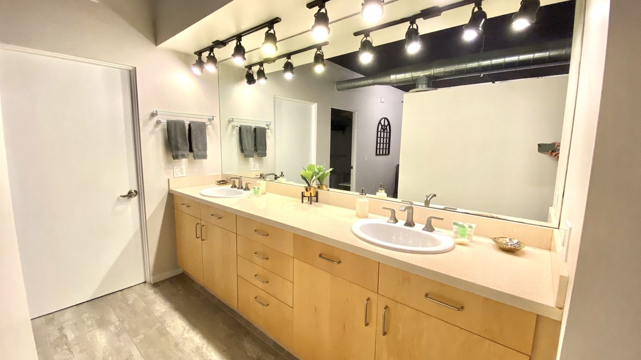 Photo of Bathroom in Brown and Stetson Business