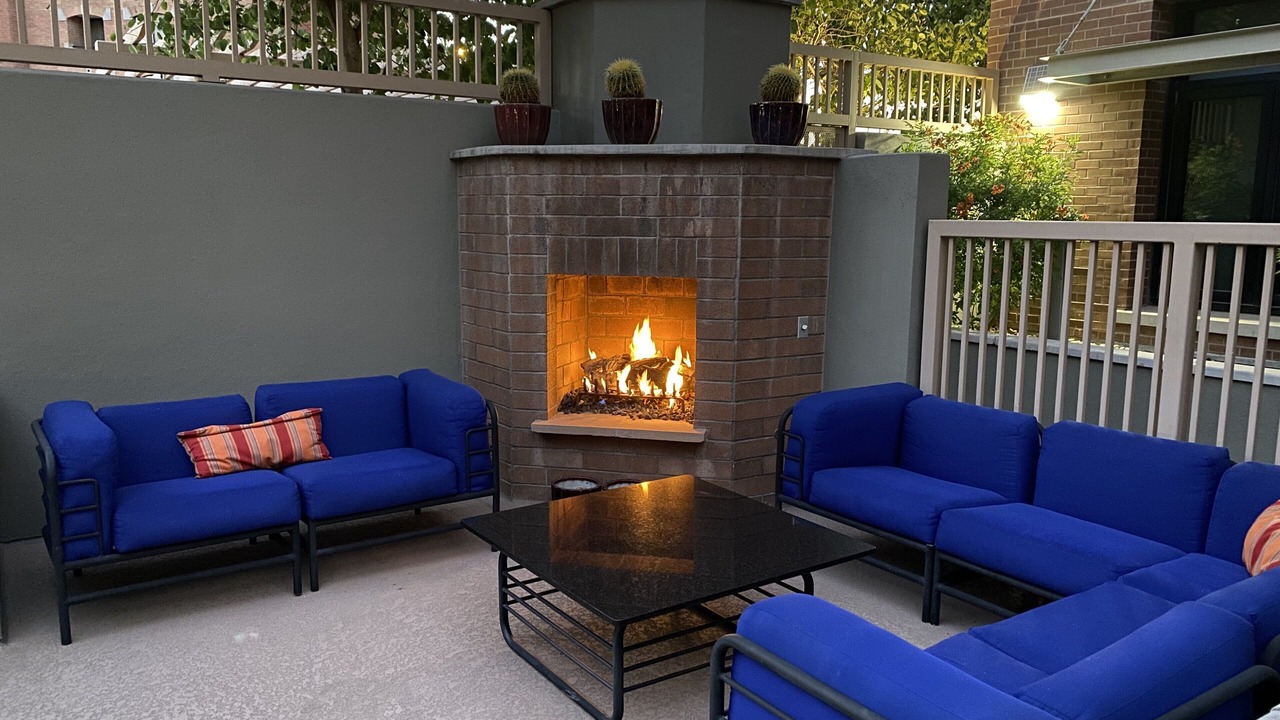 Photo of Patio Balcony in Brown and Stetson Business