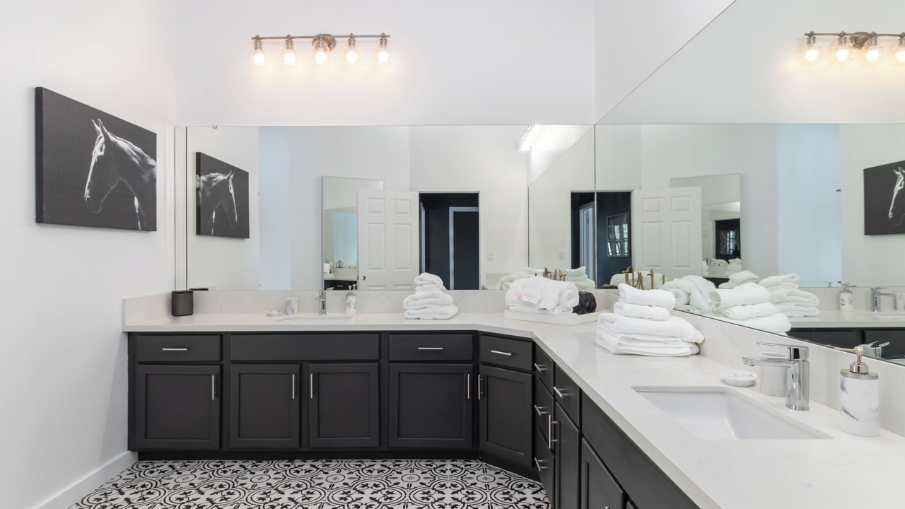 Photo of Bathroom in Brown and Stetson Business
