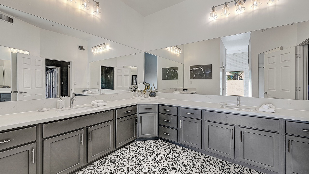 Photo of Bathroom in Brown and Stetson Business