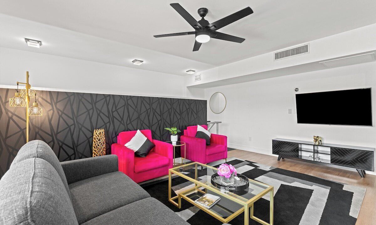 Photo of Bedroom in Brown and Stetson Business