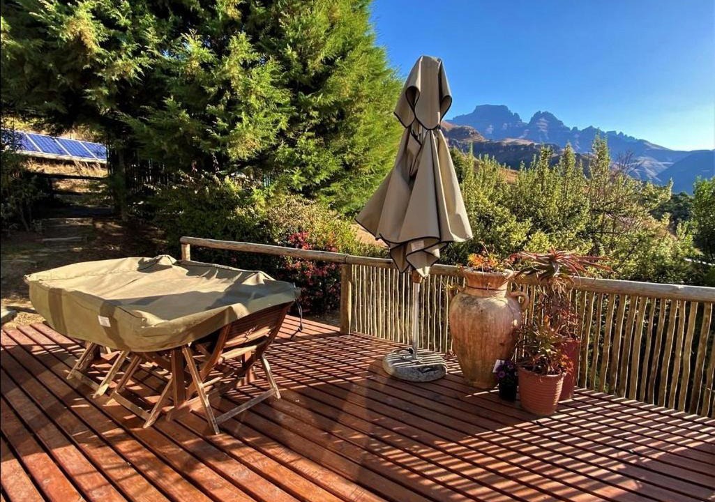 Photo of Patio Balcony in Giant's Castle Game Reserve