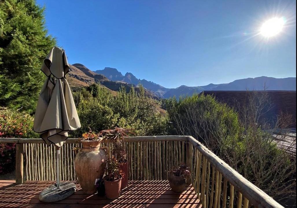 Photo of Patio Balcony in Giant's Castle Game Reserve